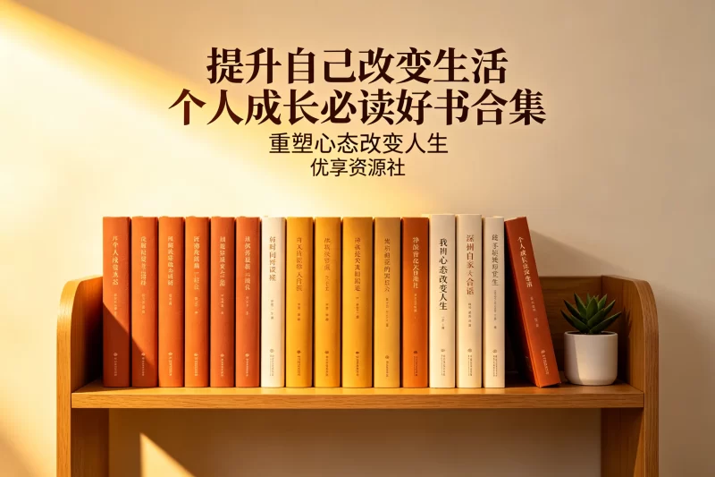自我提升必读精选书籍 10 本经典 + 5 本新作 重塑心态改变人生-优享资源社
